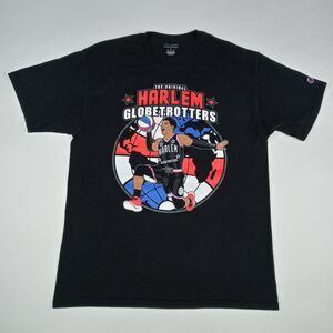 CHAMPION Harlem Globetrotters T-Shirt World Tour Basketball Men's Size Large